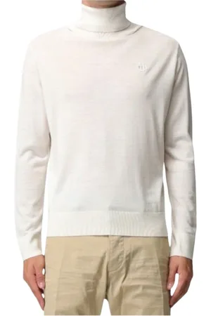 Dsquared2 Stickade tröjor & koftor, Herr, M, Stilren Pullover Tröja