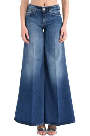 Dondup Jeans, Dam, W28, Bomull, Wide Leg Jeans Marlen Model