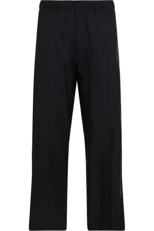 Prada Byxor, Herr, L, Svarta Byxor Höj Stil Elegans