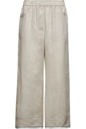Brunello Cucinelli Byxor, Dam, S, Linne, Vida Ben Byxor