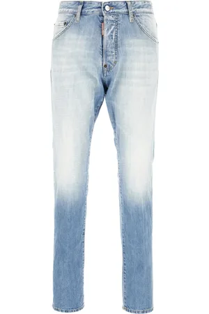 Dsquared2 Jeans, Herr, L, Denim, Klassiska denimjeans för vardagsbruk