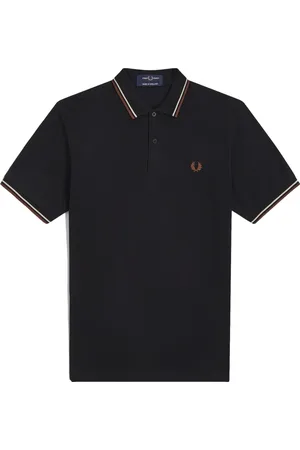 Fred Perry Topp, Herr, 4Xs, Bomull, Original Twin Tipped Polo