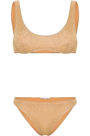 Oseree Badkläder, Dam, S, Sportigt Lurex Set