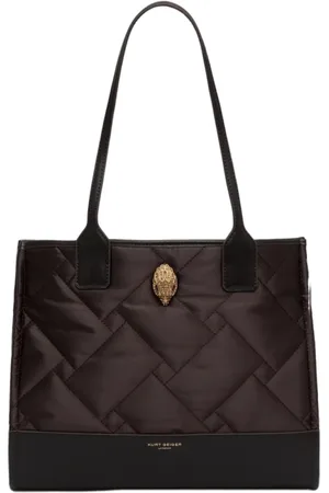 Kurt Geiger Väska, Dam, ONE Size, Nylon, Quiltad Nylon Axelväska med Örn