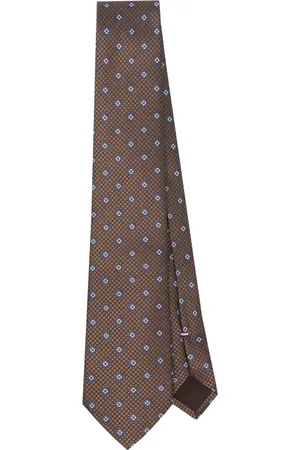 CANALI Accessoarer, Herr, ONE Size, Lyxig Sidenslips Tillverkad i Italien