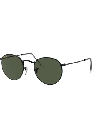 Ray-Ban Accessoarer, Herr, 47 MM, Runda metallsolglasögon