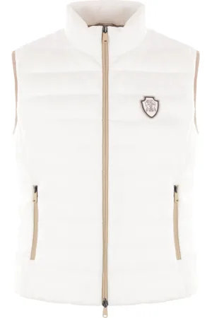 Brunello Cucinelli Jacka, Dam, L, Bomull, Vit Jacka