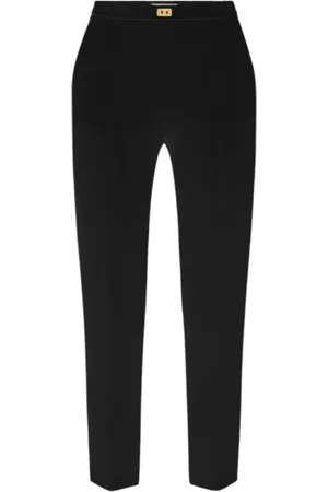 Elisabetta Franchi Byxor, Dam, XS, Polyester, Slim-fit Byxor
