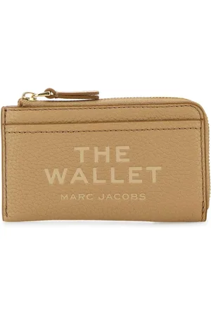 Marc Jacobs Accessoarer, Dam, ONE Size, Läder, Kamel Läder Plånbok