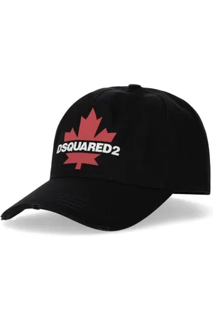Dsquared2 Accessoarer, Herr, ONE Size, Bomull, D2 Leaf Baseballkeps