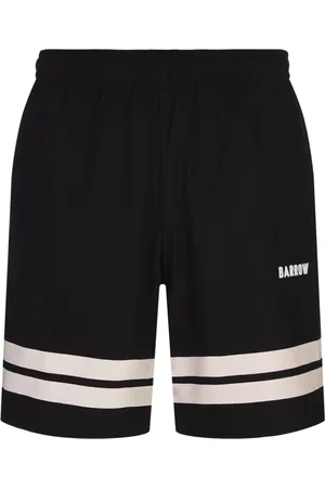 BARROW Shorts, Herr, M, Bomull, Svart Bomull Stilfull Skjorta