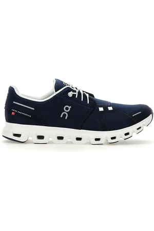On Running Sport, Herr, 44 EU, Polyester, Blå Cloud6 Sneakers med CloudTec® Teknologi