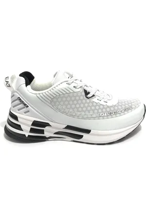 EA7 Skor, Herr, 39 1/2 EU, Läder, Unisex Sneakers