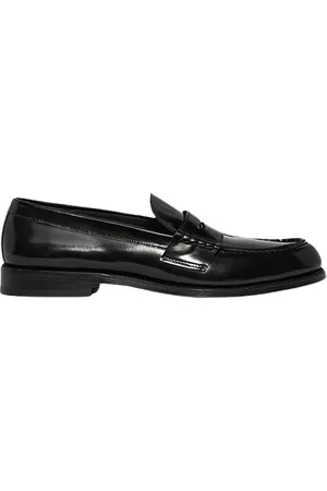Dsquared2 Skor, Herr, 40 EU, Läder, Läderloafers med metallogo