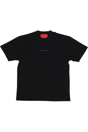 Vision Of Super Topp, Herr, S, Bomull, Skull Militär T-shirt Svart Skjorta