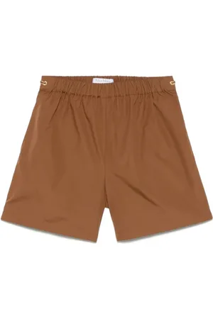 Max Mara Shorts, Dam, 2Xs, Tobak Kort Byxa