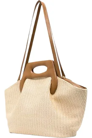 THEMOIRÈ Väska, Dam, ONE Size, Dhea Straw Shell / Caramel