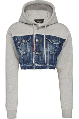 Dsquared2 Sweatshirts & Hoodies, Dam, XS, Bomull, Huvtröja
