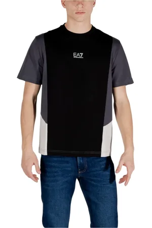 EA7 Topp, Herr, M, Bomull, Kortärmad T-shirt i bomull