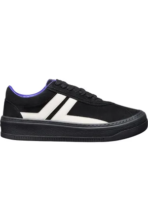 Lanvin Skor, Herr, 41 EU, Läder, Suede Cash Sneakers med kontrasterande paneler