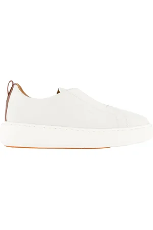 santoni Skor, Dam, 37 EU, Beige Victory Sneaker för Damer