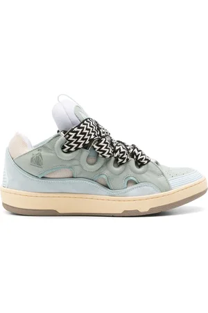 Lanvin Skor, Dam, 44 EU, Läder, Curb Sneakers