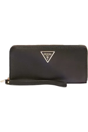 Guess Accessoarer, Dam, ONE Size, Läder, Stor Plånbok med Dragkedja