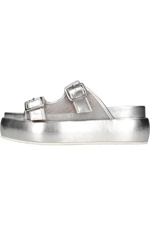 Liu Jo Skor, Dam, 40 EU, Läder, Sandaler Silver