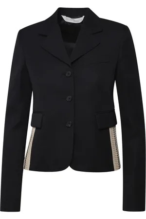 Palm Angels Jacka, Dam, S, Polyester, Svart Blazer i Ullblandning
