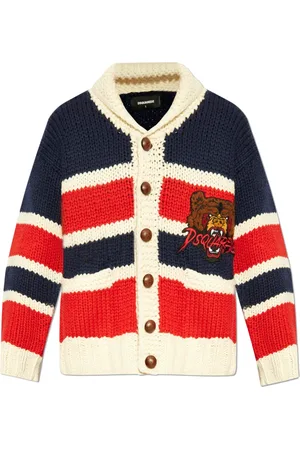 Dsquared2 Stickade tröjor & koftor, Herr, S, Ullkofta