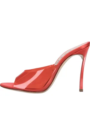 Casadei Skor, Dam, 37 EU, Läder, Heeled Mules Blade