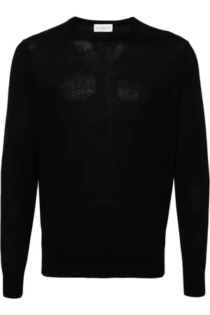 BALLANTYNE Stickade tröjor & koftor, Herr, 3Xl, Svarta Tröjor för en Stilren Look