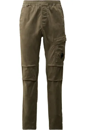 C.P. Company Byxor, Herr, M, Bomull, Ergonomiska Lens Cargo Byxor