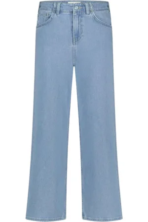 Fabienne Chapot Jeans, Dam, W32, Hayley Wide Leg Cropped Jeans