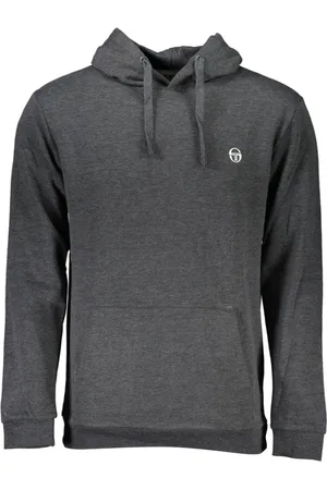 Sergio Tacchini Sweatshirts & Hoodies, Herr, 2Xl, Bomull, Grå Bomullströja