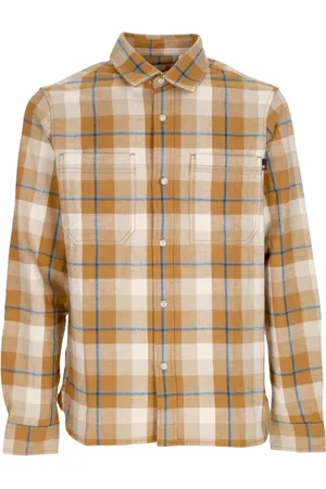 Timberland Skjorta, Herr, M, Bomull, Arbete Flanellskjorta Långärmad