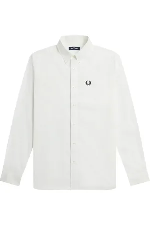 Fred Perry Skjorta, Herr, L, Bomull, Casual Skjorta