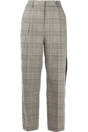 Liu Jo Byxor, Dam, S, Polyester, Vida Benbyx Byxor med vida ben och bälte