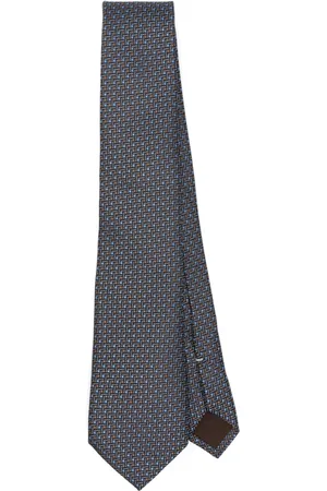CANALI Accessoarer, Herr, ONE Size, Lyxig Sidenslips Tillverkad i Italien
