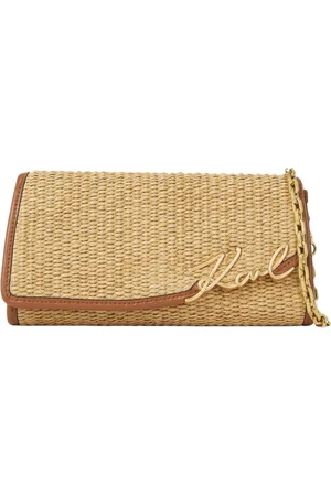 Karl Lagerfeld Väska, Dam, ONE Size, Väskor k/signature cb plånbok raffia a2w32026