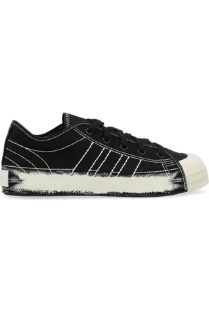 Y-3 Skor, Herr, 44 1/2 EU, Svarta Låga Sneakers