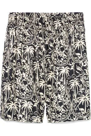 LANEUS Shorts, Herr, L, Stiliga svarta bermudashorts för män
