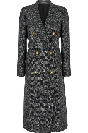 TAGLIATORE Kappa, Dam, M, Polyester, Double-Breasted Ullkappa