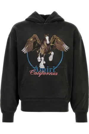 AMIRI Sweatshirts & Hoodies, Herr, M, Bomull, Slate Bomullströja