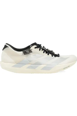 Y-3 Skor, Herr, 44 EU, Beige Mesh Sneakers med Lightlock Teknologi