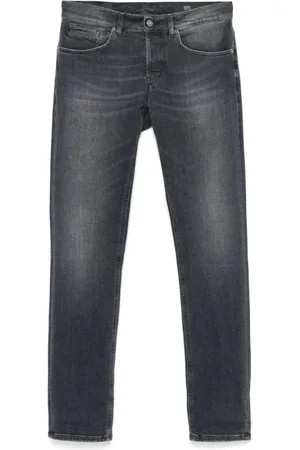 Dondup Jeans, Herr, W32, Svarta Jeans med Dold Gylf