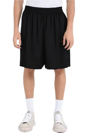 Ih Nom Uh Nit Shorts, Herr, M, Silkes Bermuda Shorts med Elastisk Midja