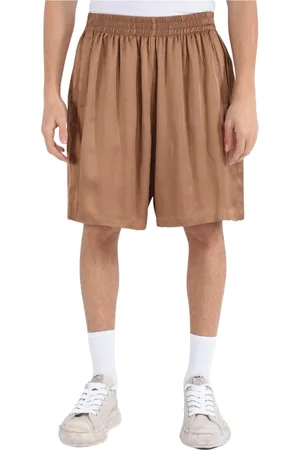 Ih Nom Uh Nit Shorts, Herr, L, Silkes Bermuda Shorts med Elastisk Midja