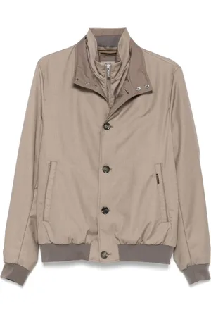 MOORER Jacka, Herr, 2Xl, Stilig jacka med dragkedja framtill