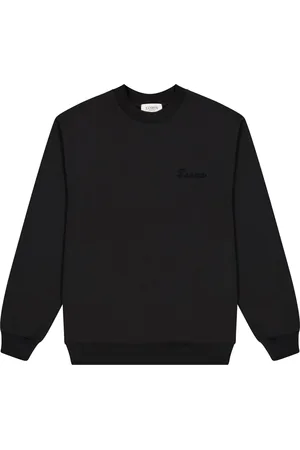LANEUS Sweatshirts & Hoodies, Herr, L, Bomull, Bomull crewneck sweatshirt